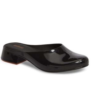 Melissa Zen black scented mules